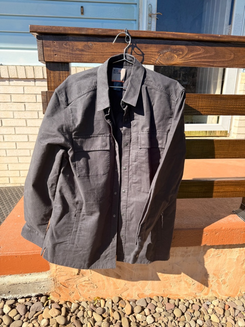 5.11 Tactical Men's Dark Gray Shirt Jacket